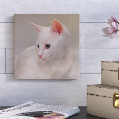 " White Kitten " by Diane DHoeptner