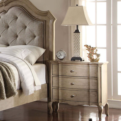 3-Drawer Nightstand