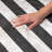 Premium Machine Washable Dream Shag ADS528 Striped Rug-1858973677-1858973587