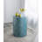 Blue Garden Capiz Stool, Accent Side Table