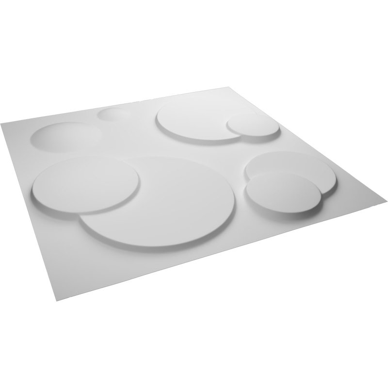 19 5/8"W X 19 5/8"H Finley Endurawall Decorative 3D Wall Panel Covers 26.75 Sq. Ft. (10/PK)