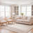 Kiki Jute/Sisal Marble/Linen Area Rug-548778680