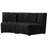Ryell Velvet Curved Sectional-2007990548