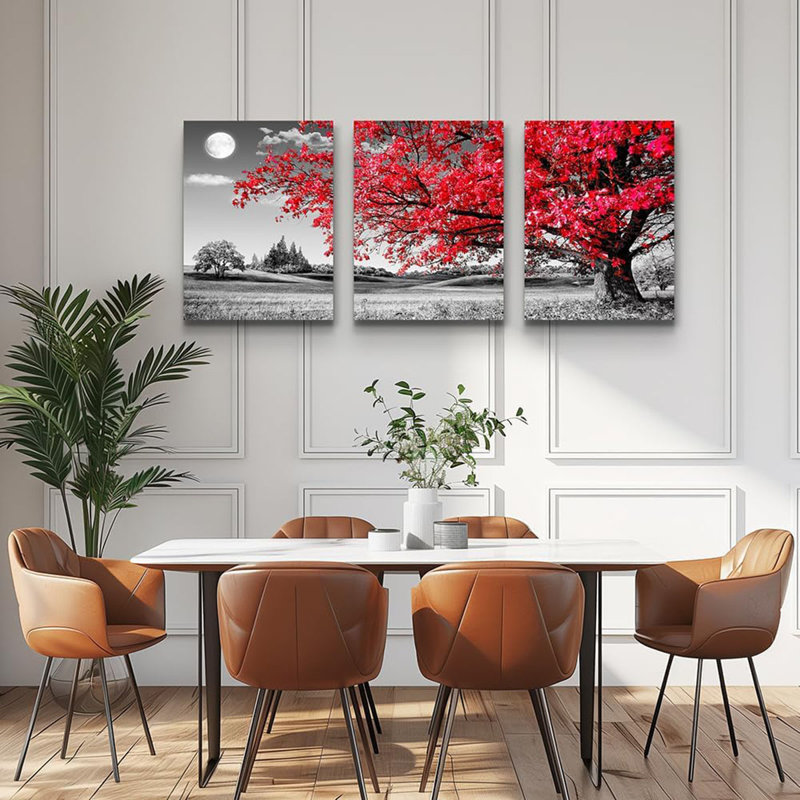 3 Piece Wrapped Canvas Set