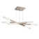 Axis Moda Triple Entrance Modern Linear Suspension Chandelier