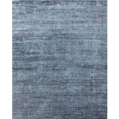 Area Rug in Dark Blue