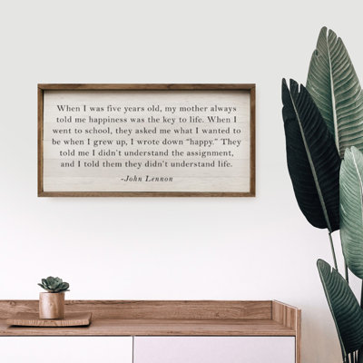 Understand Life John Lennon