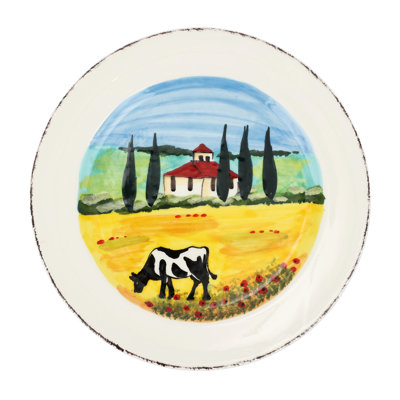 Terra Toscana Handmade Earthenware Dinner Plate
