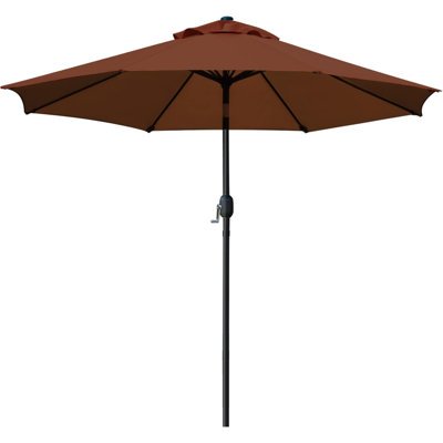 Parasol de marché inclinable Tempo de 2,74 m