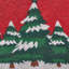 Paillasson Home Moir Christmas Tree, 18 po x 30 po Home