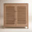 Weekender Solid Wood Bar Cabinet