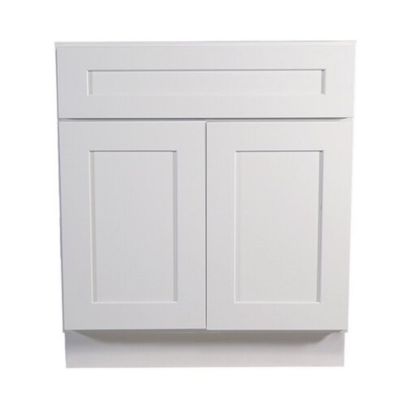 Armoire de cuisine 24 po style Shaker, H 34,5 po x l 24 po x P 25 po