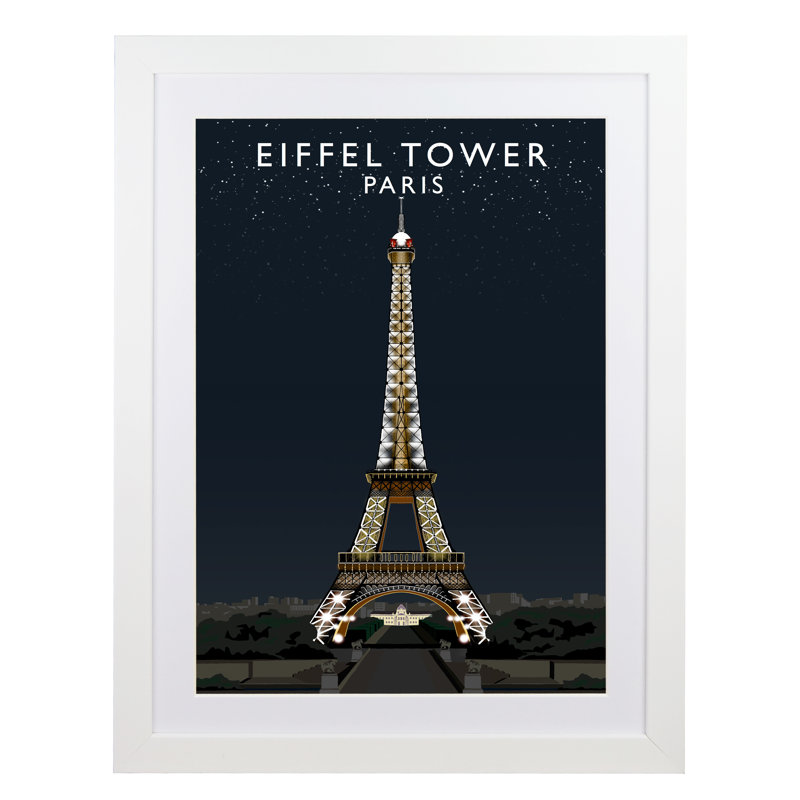 1 Piece Wall Art, 54 cm H x 44 cm W x 2.2 cm D, White Wood Frame