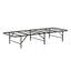 Base de lit plateforme en métal - Base de lit simple pour sommier, noir-1117992794