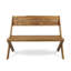 Banc en bois au design rustique pour jardin et parc
