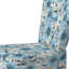 Chaise d'appoint rembourrée Blue Coastal Harmony