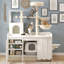 Arbre à chat avec armoire, poteaux à griffer en sisal, hamacs doubles, condo fermé, jouets suspendus et perchoir supérieur-133339112
