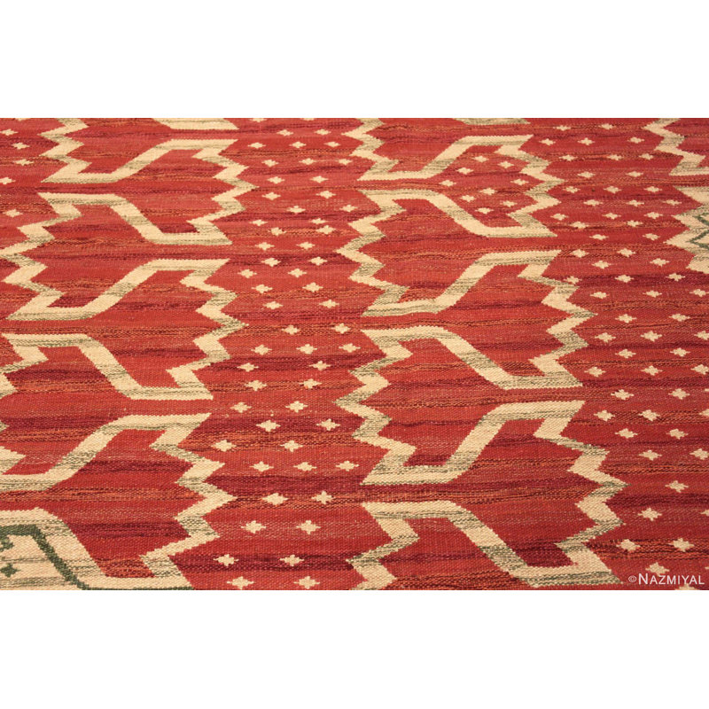 One-of-a-Kind 8'1" X 10'2" Flatweave Area Rug