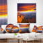Coussin décoratif paysage imprimé Grand Canyon au coucher du soleil-1723456330-1723456342