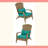Patio Adirondack Chair With Rattan Wicker, Soft Cushions, Tall Curved Backrest For Deck Or Garden-1925195550