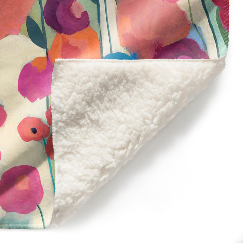  Couverture douce en sherpa, 51 po x 60 po