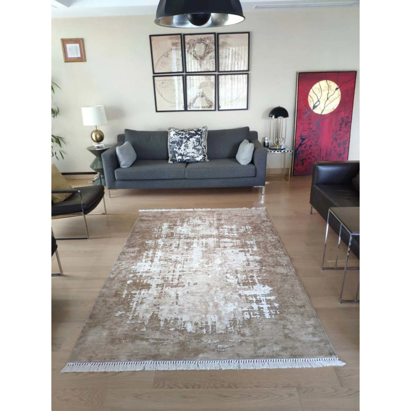 Tapis Masanao avec envers antidérapant, Tapis de couloir 2 pi 7 po x 14 pi 9 po