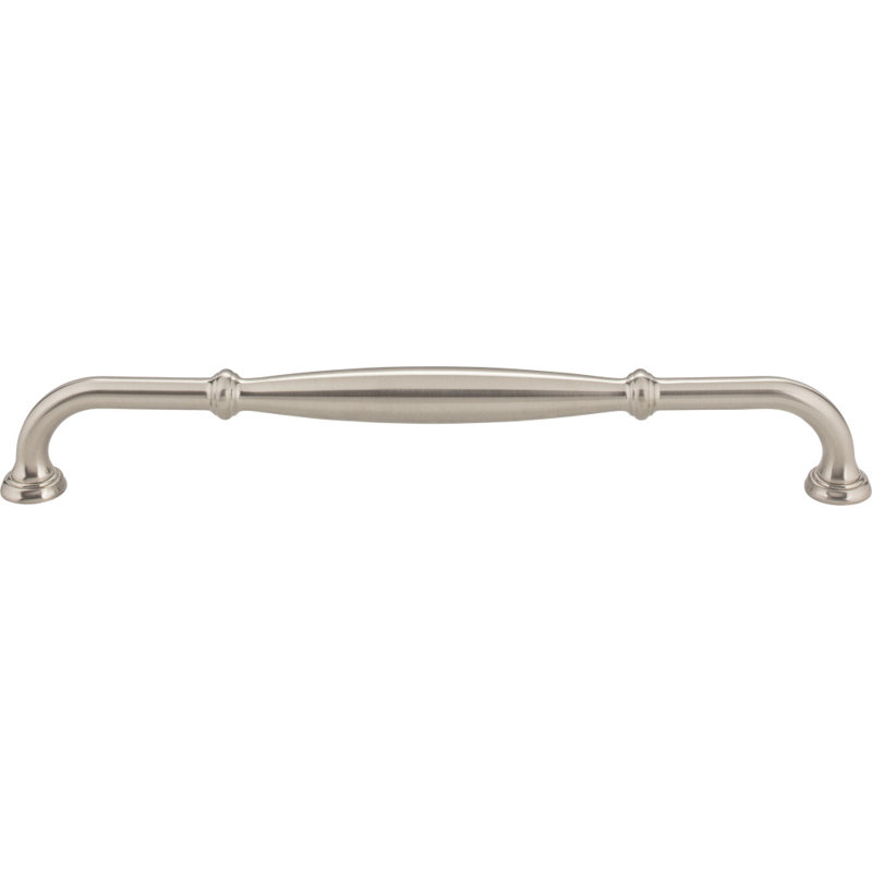 Tiffany Bar Pull, Satin Nickel, 8 13/16"