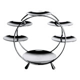 Giotto Stainless Steel Tiered Stand