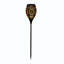 Roane Black/Brown Solar Powered Integrated LED Metal Pathway Light