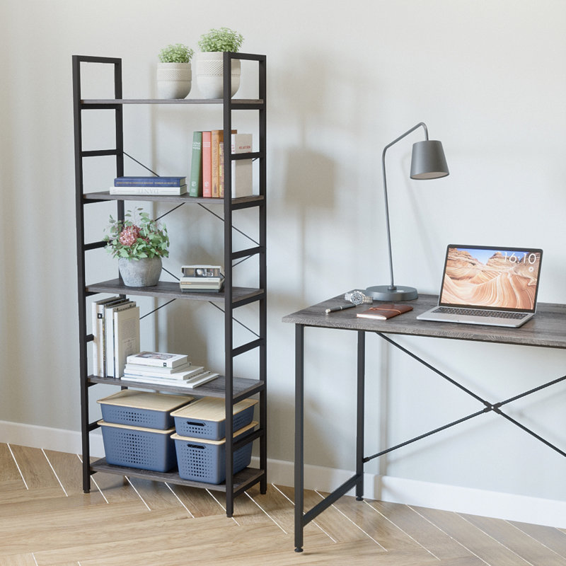 Jeycob Bookcase, Gray