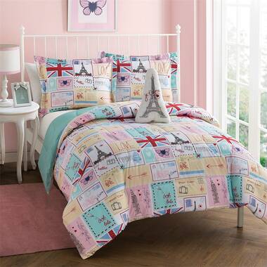 SIScovers Mercats Bunkie Deluxe Zipper Bedding Set Twin