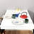 Multi-Functional Murphy Wall Table with Bookshelf – Space-Saving Foldable Table for Small Spaces, Tiny Homes & Caravans-88780596
