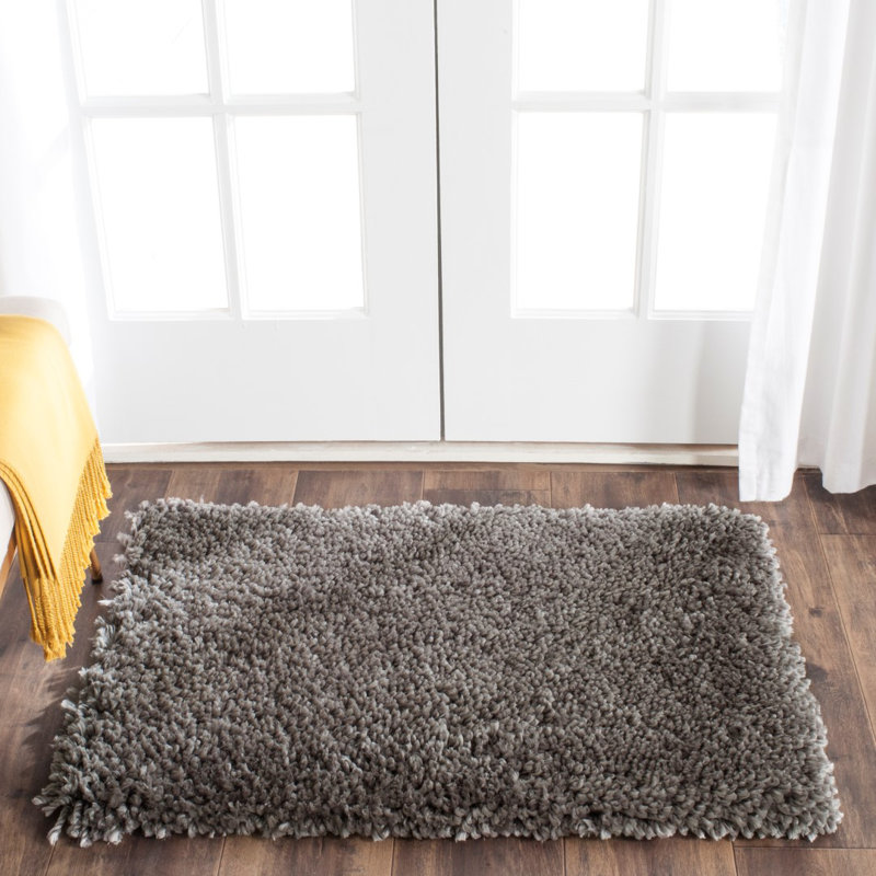 Randle Solid Colour Hand Woven Area Rug, Rectangle 152 x 244 cm