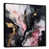 Toile avec cadre flottant noir