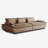 Solid Colour 100% Polyester Modular Sofa cushion couch-110396231