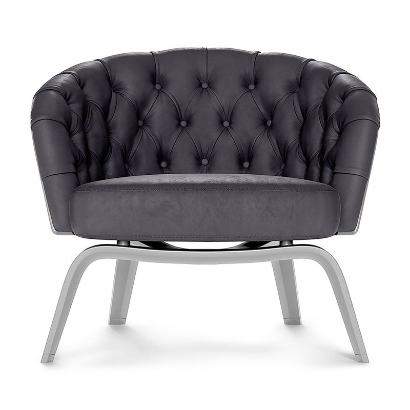 Tissu en similicuir Naugahyde Burkshire par la cour, Violette