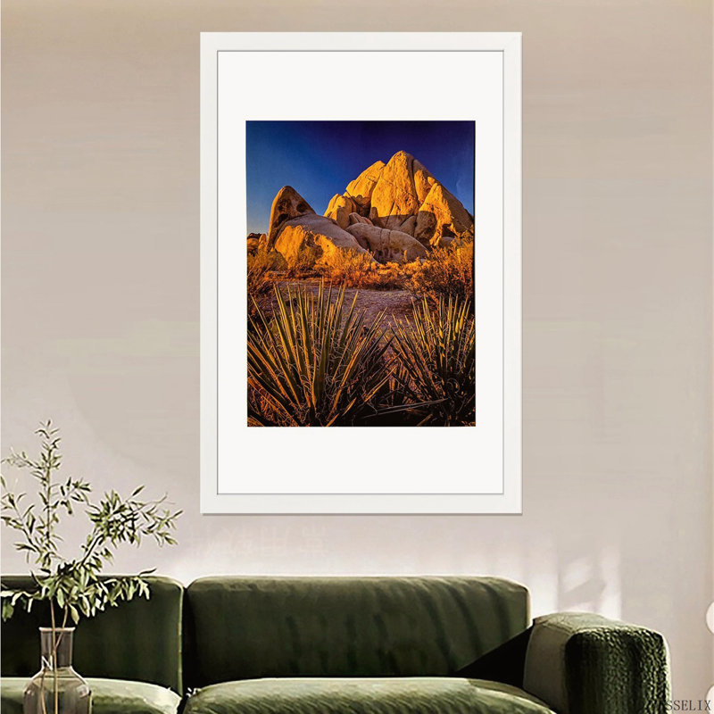 Ensemble de 5 cadres photo blancs en PVC, à fixer au mur, Blanc, 10.5"W x 16.5 "H