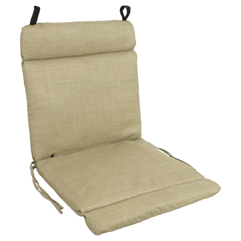 Outdoor 2'' Seat / Back Cushion, Sandstone