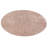 One-of-a-Kind 6' X 6' New Age Round Wool Area Rug in Taupe