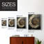 ABSTRACT Series CXCIX - Impression encadrée de qualité supérieure - prête à être accrochée - aucun clou requis - aucun clou requis-1164903318-1164903338