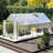 8'W x 10/12/16'D Walk-in Hobby Greenhouse with 2 Sliding Doors-97266978