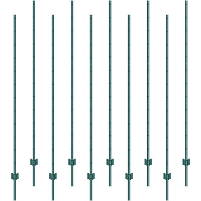 VEVOR Green Metal Line Post