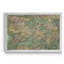 Carte de l’Irlande vintage-impression d’art graphique sur toile encadrée-476898497-476898511