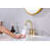 4 Inch 2-Handle High Arc Bathroom Faucet with Supply Hoses and Pop-up Drain