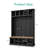 Calisto Hall Tree with Bench Entryway Shoe Cabinet with Hooks and Shoe Storage-1892330724