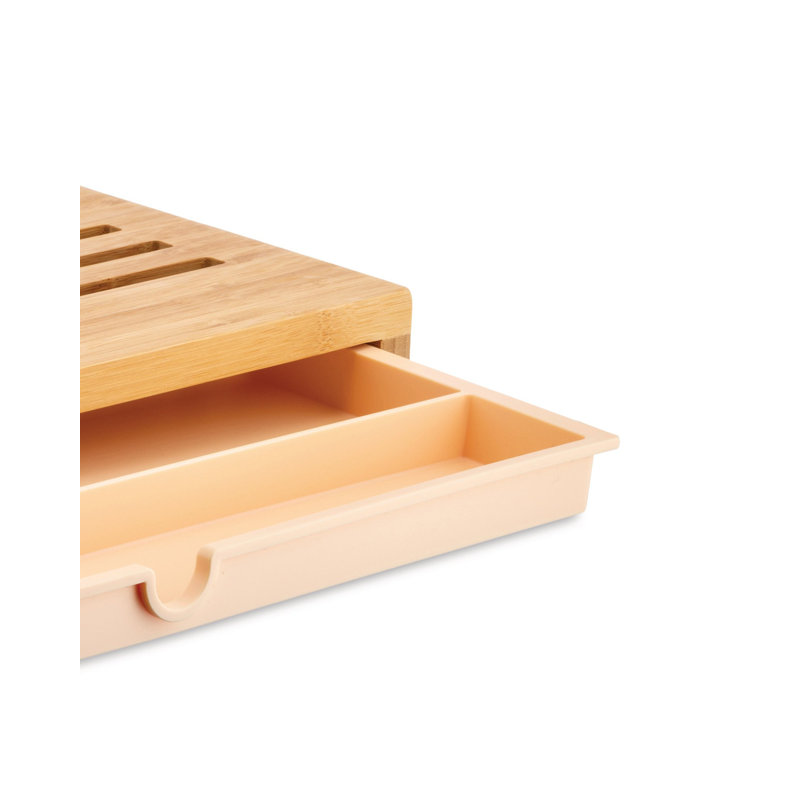 Bamboo Rectangular Bread Board with Crumb Catcher