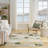 Nourison Aloha Ivory Green Modern Rug-114116801