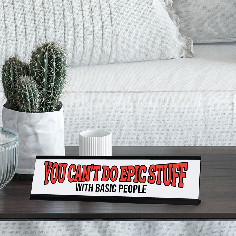 Desk Sign