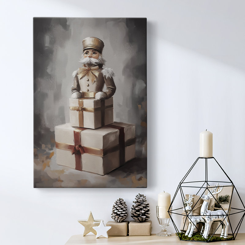 Art des Fêtes de Noël - Toile tendue avec châssis - Série 2-CCLxxx, H 48 po x l 32 po