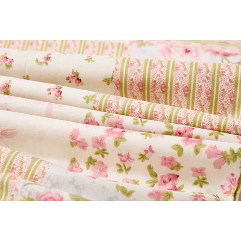 Cotton Duvet Cover Set, King Duvet Cover  + 2 Standard Pillowcases